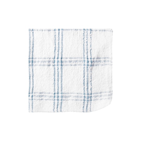 Ritz Value Basics Check Dish Cloth White Ground/Blue Mist Check 9628908